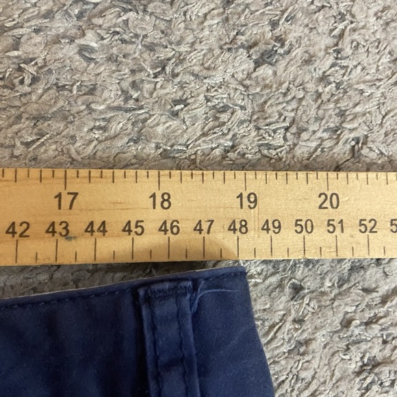 Tommy Bahama Shorts Mens 38? Blue Stretch Chino Walk Flat Front Casual Summer - Picture 6 of 8